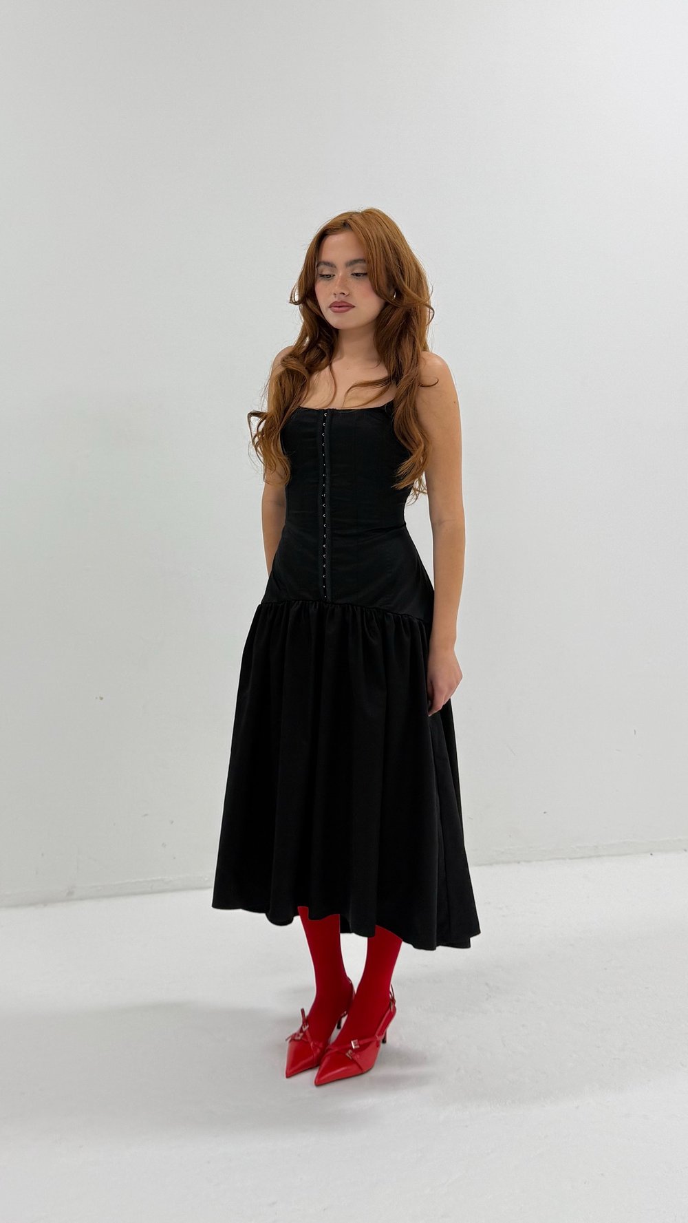 Image of The Midnight Mistletoe Dress 