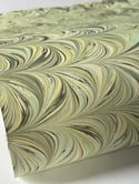 Marbled Paper Slate & Lemon Fabriano CMF Ingres - 1/2 sheets