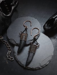 Image 5 of Caged bone earrings 