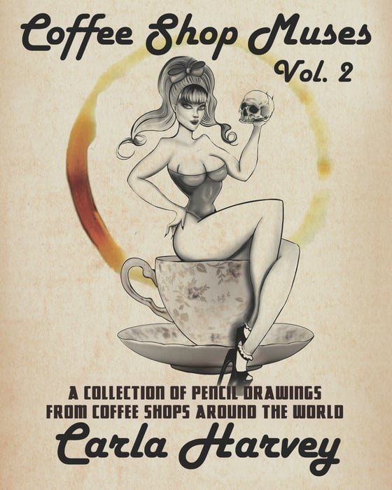 Image of COFFEE SHOP MUSES VOLUME TWO LIMITED EDITION SKETCHBOOK