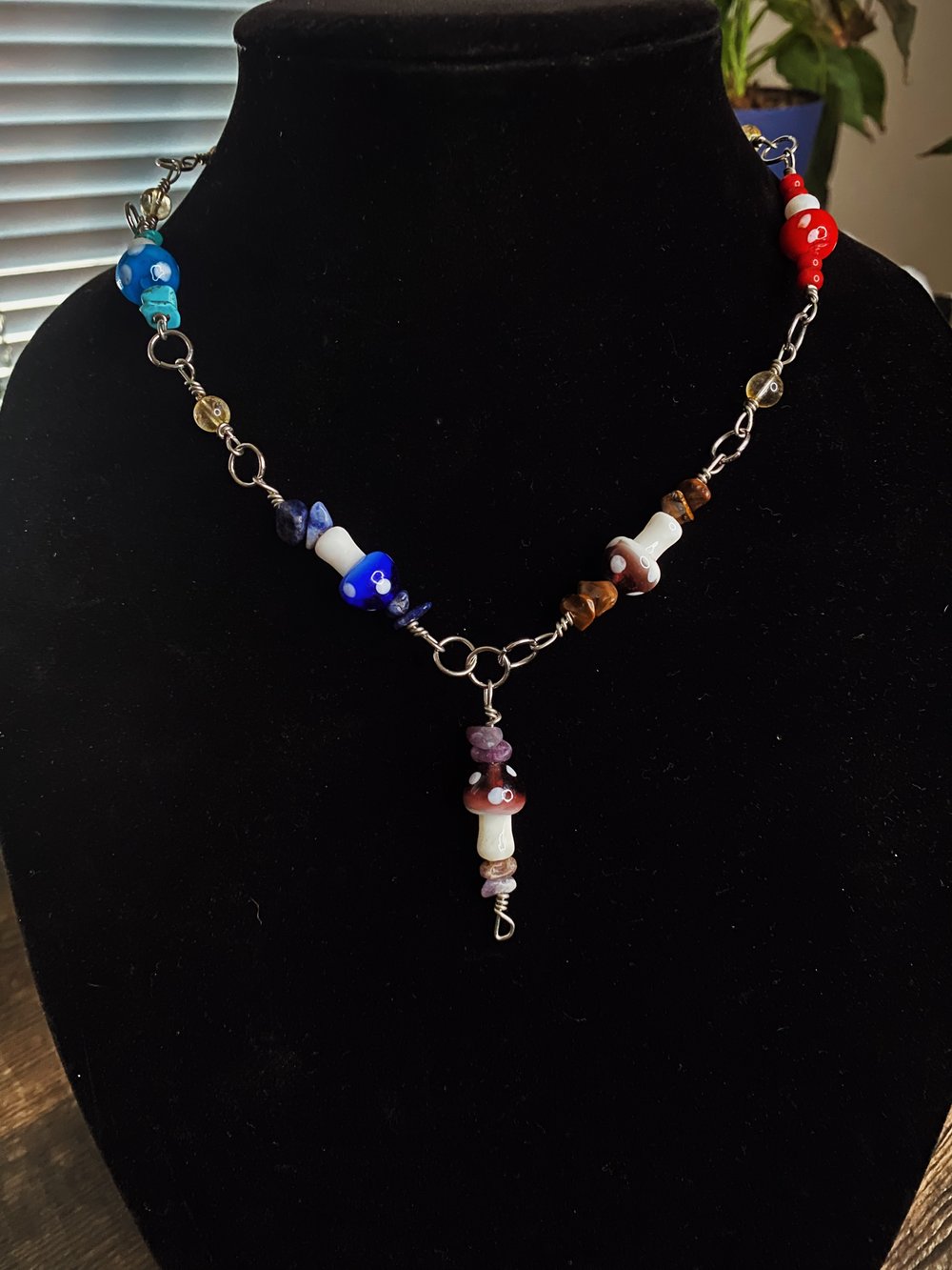 Image of Mushroom Pride Short Necklace