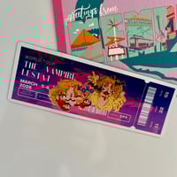 Image 3 of vampire lestat ticket magnet 