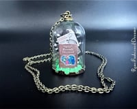 Image of Handbook For The Recently Deceased Dome Necklace