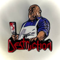 Image 2 of Destruction - Mad Butcher Metal Pin