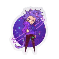 Image 5 of Space Animal Chibi Star Stickers