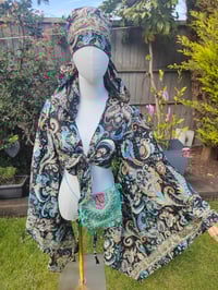 Image 12 of Pefkos co ord sarong set Jade and Gold