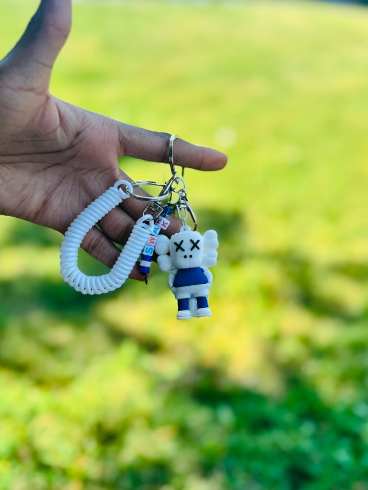 Image of 3D silicone keychains 