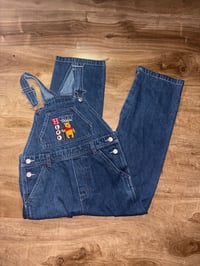 pooh denim overalls 