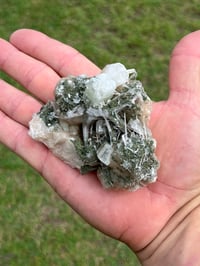 Image 18 of Green Apophyllite, Scolecite & Stilbite Specimen | India #3040