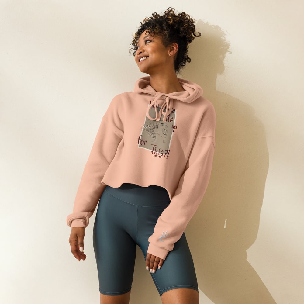 Bridal Mornings Crop Hoodie