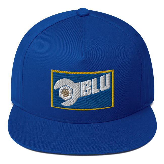 BLU TEAM HAT | JohnWowCool