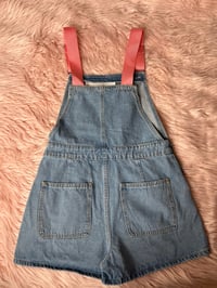 Image 3 of Denim Bunny Overalls 