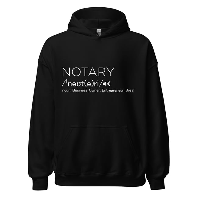 The Notary Essential Hoodie