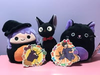 Image 1 of Trick or Treat Witch Stickers