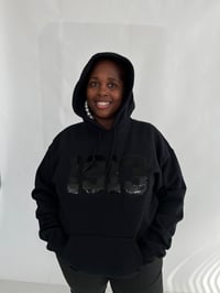 Image 1 of PREORDER 1913 BLACK SEQUIN HOODIE