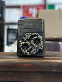 Image 1 of One-off Custom Zippo - Flowering Brick
