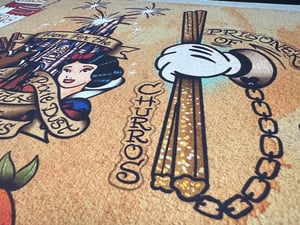 Image of Disney Inspired Traditional Tattoo Flash Sheet: D08 11x14