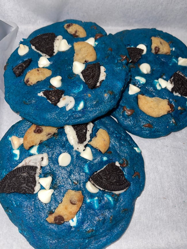 Cookie Monster cookie