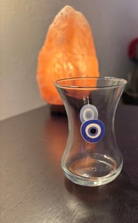 Image 2 of Evil Eye Tea Glass Cup