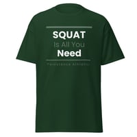 Image 5 of PA - Men's "Squat Is All You Need" 1.0 Crew neck T-Shirt