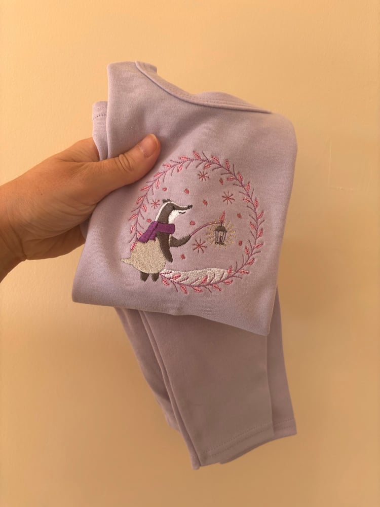 Image of 1-2 lilac pjs