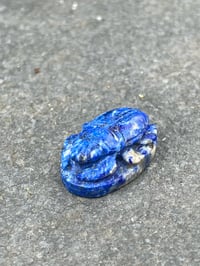 Image 1 of Lapis Lazuli Scarab beetle