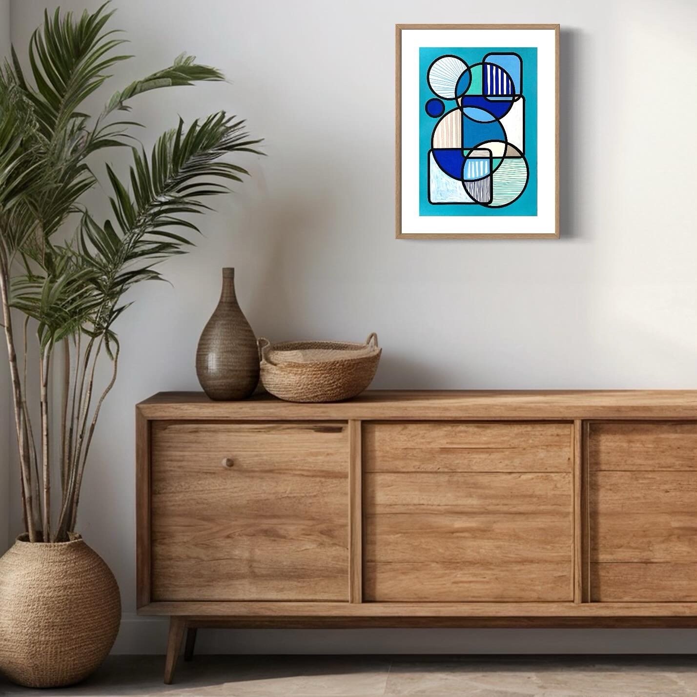 Image of 'Sea Breeze' Acrylic Painting on 300gsm Cotton Paper