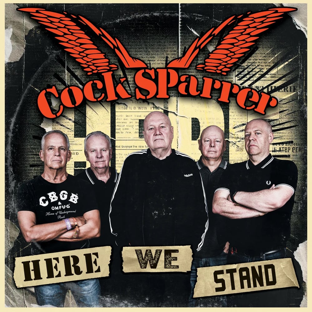 Cock Sparrer - "Here We Stand" 7"