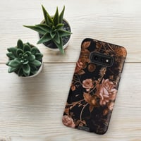 Image 5 of Dark Rose Gold Butterfly Design Goth Inspired Tough case for Samsung®