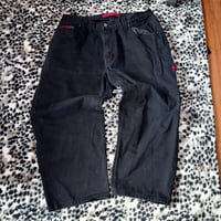 Image 2 of (36x37) Black U.S. Polo Assn. Heavy Baggy Jeans 