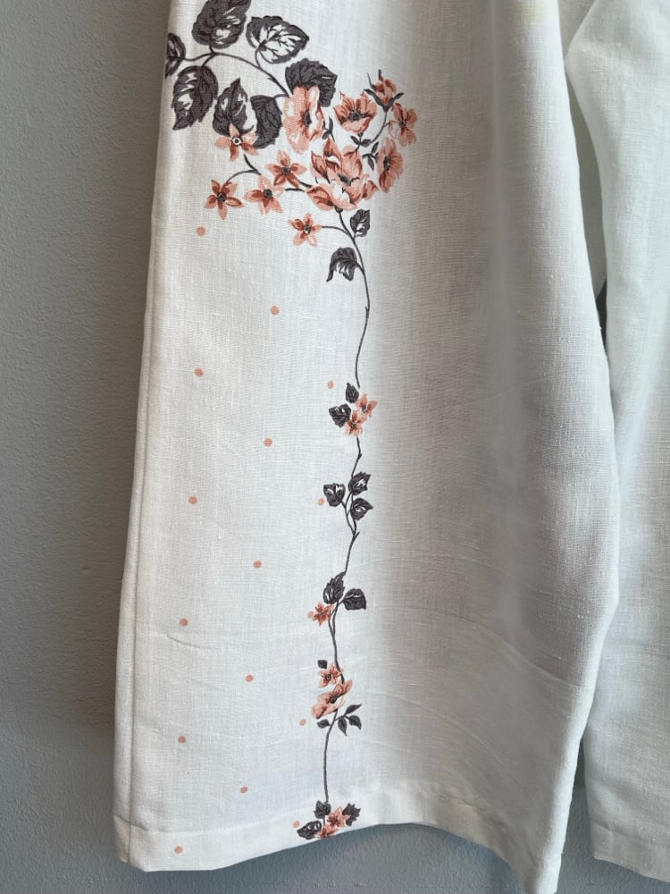 Image of Oversize pants with flowerprintet   (xs-xxl)