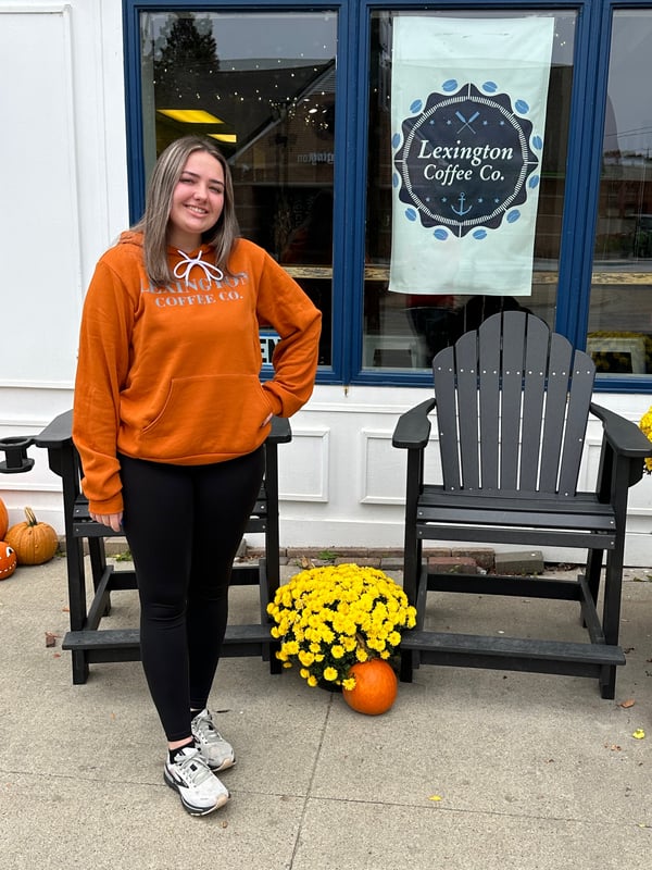 Image of Autumn (Orange) Lexington Coffee Co Hoodie