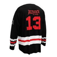 Image 2 of Dezlooca Fire Face hockey jersey