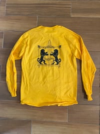 Image 1 of GOLD SEA RAT X LARRY MABILE SURFBOARDS COLLAB LONGSLEEVE 