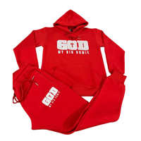 Image 2 of God My Big Homie Embroidered Jogging Suit