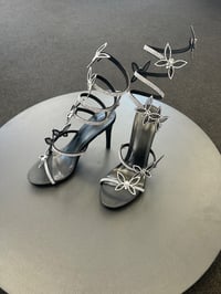 Image 2 of Crystal Butterfly Heels 