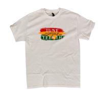 Image 1 of     Juneteenth | Celebrating Me Shouldn’t Offend You Tee