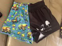 Image 3 of CONSTRUCTION FOOTY SHORTS -PRE ORDER