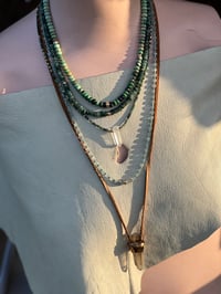 Image 4 of *new* CLASSIC STRAND- HYDROGROSSULAR GARNET