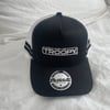 Trucker Caps Black and White - White Logo