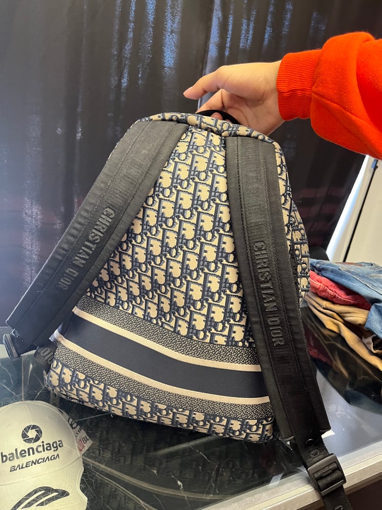Image of Dior Oblique Backpack