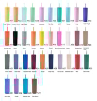 Image 6 of Custom 16oz Skinny Tumbler 