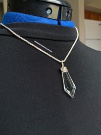 Image 3 of Thee Crystal Heart Necklace