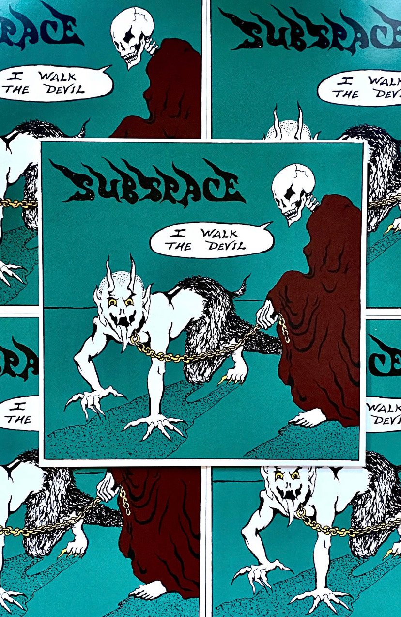 Subspace - I Walk The Devil 12” EP