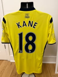 Image 3 of Tottenham Hotspur “KANE 18” 2014/15 Third Shirt + PL patches (M)