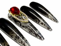 Image 4 of Cabaret Press-On Nails Size Medium 