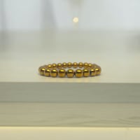 Golden Hematite Natural Stone Bracelet