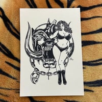 Image 2 of Motorbabe - Limited Edition A4 Print