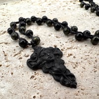 Image 1 of Black Jasper Persephone Necklace