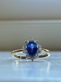 Image 2 of 14ct Cornflower Blue Sapphire